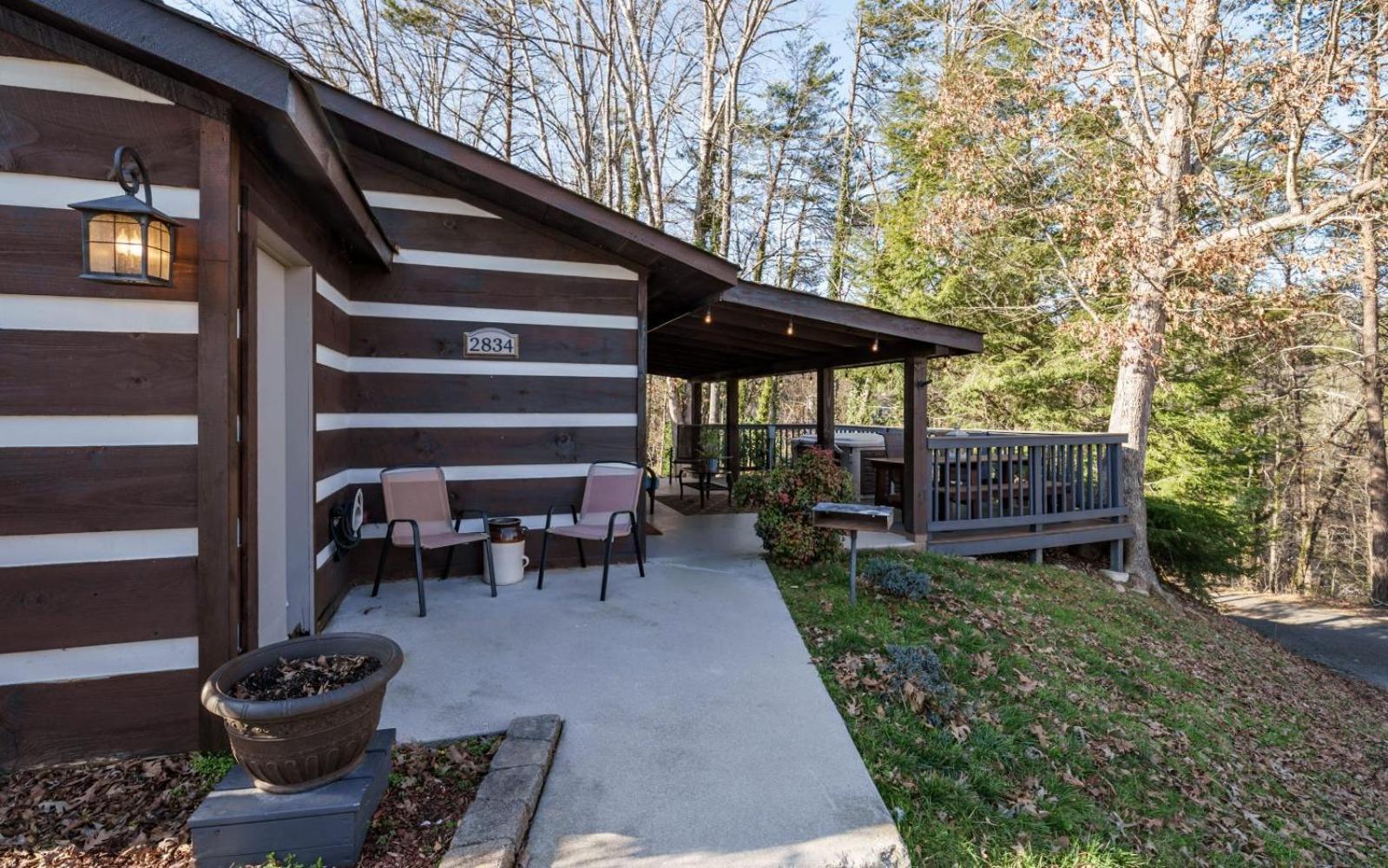 Wooded Bliss Hot Tub Single Level Cabin With No Steps Rocking Chairs And Wooded Views Пиджен-Фордж Экстерьер фото